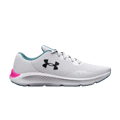 Pre-owned Under Armour Wmns Charged Pursuit 3 Tech 'white Pink Aqua'