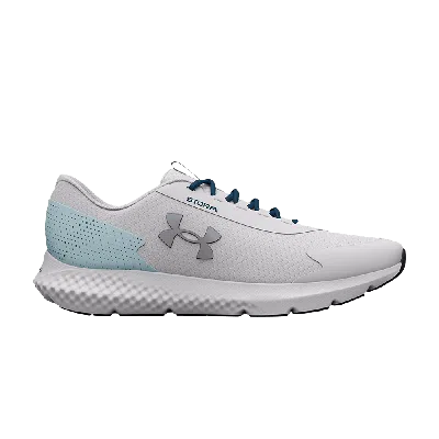 Pre-owned Under Armour Wmns Charged Rogue 3 Storm 'halo Grey Fuse Teal'