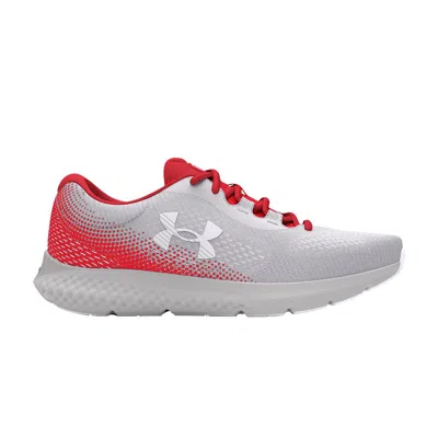 Pre-owned Under Armour Wmns Charged Rogue 4 'distant Grey Racer Red' | Women's Size 5 In Gray