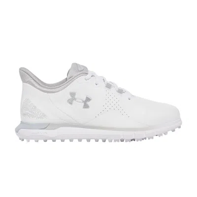 Pre-owned Under Armour Wmns Drive Fade Spikeless Golf 'white Distant Grey' | Women's Size 8.5