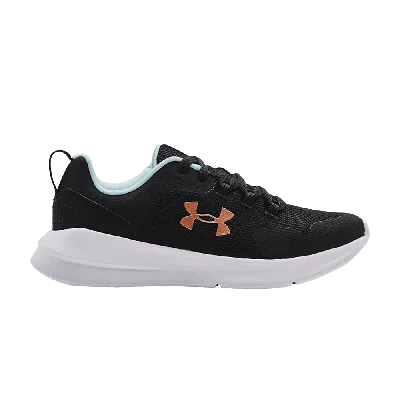 Pre-owned Under Armour Wmns Essential 'black Fuse Teal'