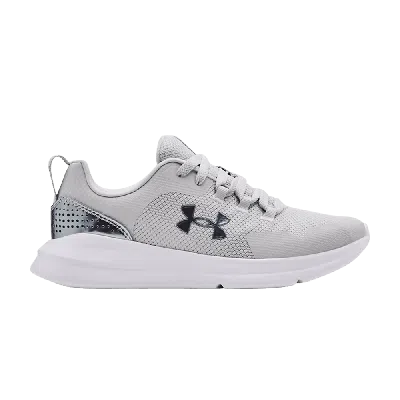Pre-owned Under Armour Wmns Essential 'halo Grey White'