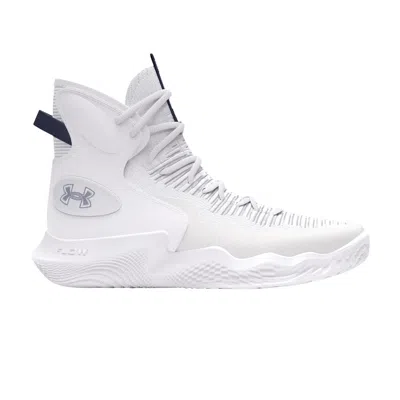 Pre-owned Under Armour Wmns Flow Ace Highlight 'white Midnight Navy' | Women's Size 5