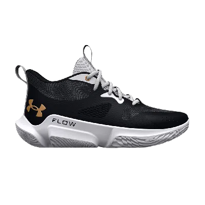 Pre-owned Under Armour Wmns Flow Breakthru 3 'black White Gold'