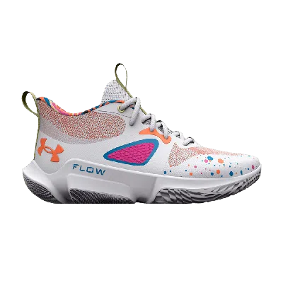 Pre-owned Under Armour Wmns Flow Breakthru 3 Le 'polka Dots' In White