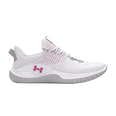 Pre-owned Under Armour Wmns Flow Dynamic Intelliknit 'white Astro Pink' | Women's Size 8.5