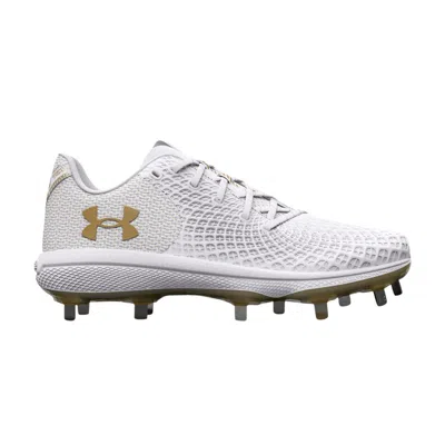 Pre-owned Under Armour Wmns Glyde 2 Mt 'white Metallic Gold'