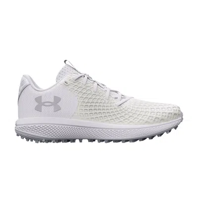 Pre-owned Under Armour Wmns Glyde 2 Tf 'white Metallic Silver'