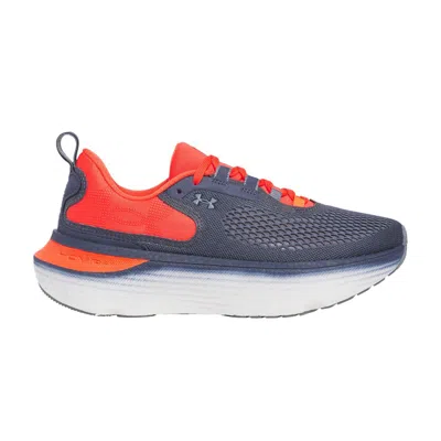 Pre-owned Under Armour Wmns Hovr Infinite Elite 2 'downpour Grey Fire' | Women's Size 7