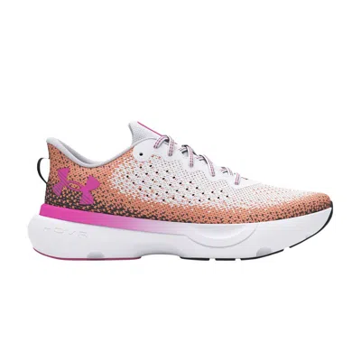 Pre-owned Under Armour Wmns Hovr Infinite 'white Anthracite Fuchsia' | Women's Size 8