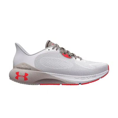 Pre-owned Under Armour Wmns Hovr Machina 3 'white Ghost Grey Red' | Women's Size 6.5