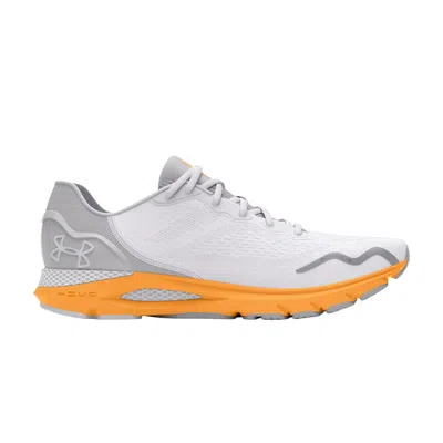 Pre-owned Under Armour Wmns Hovr Sonic 6 'white Halo Grey Orange' | Women's Size 5