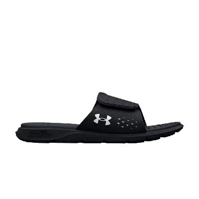Pre-owned Under Armour Wmns Ignite 7 Slide 'black White'