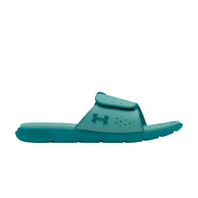 Pre-owned Under Armour Wmns Ignite Pro Slide 'radial Turquoise' In Teal