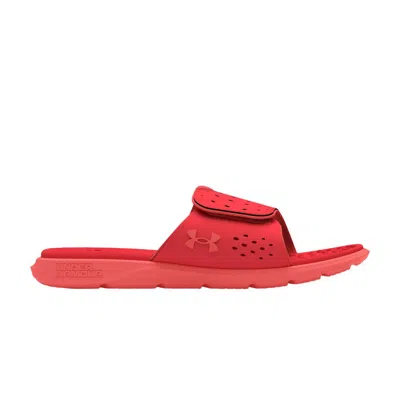 Pre-owned Under Armour Wmns Ignite Pro Slide 'red Solstice'