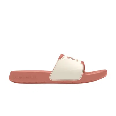 Pre-owned Under Armour Wmns Ignite Select Graphic Logo Slide 'canyon Pink' | Women's Size 12