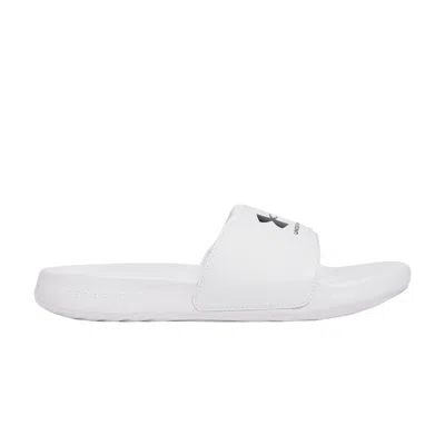 Pre-owned Under Armour Wmns Ignite Select Slide 'white Black' | Women's Size 6
