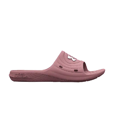 Pre-owned Under Armour Wmns Locker 4 Slide 'pink Elixir'