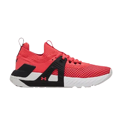 Pre-owned Under Armour Wmns Project Rock 4 'venom Red'