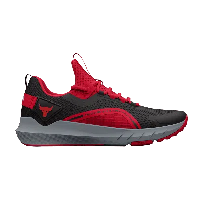 Pre-owned Under Armour Wmns Project Rock Bsr 3 'black Versa Red'