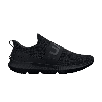 Pre-owned Under Armour Wmns Surge 3 Slip 'triple Black'