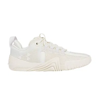 Pre-owned Under Armour Wmns Tribase Reign 6 'ivory Dune' | Cream | Women's Size 9 In White