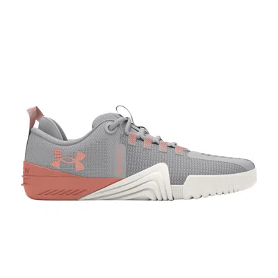 Pre-owned Under Armour Wmns Tribase Reign 6 'titan Grey Flare Orange' | Women's Size 7