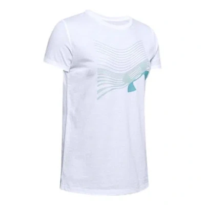 Under Armour (wmns)  Branded Training Sports Short Sleeve White