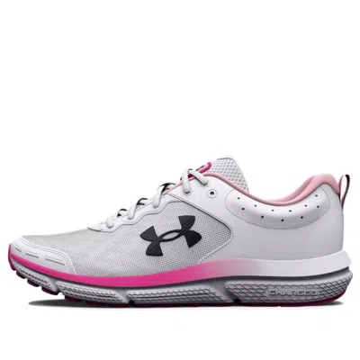 Under Armour (wmns)  Charged Assert 10 'white Rebel Pink' In Gray