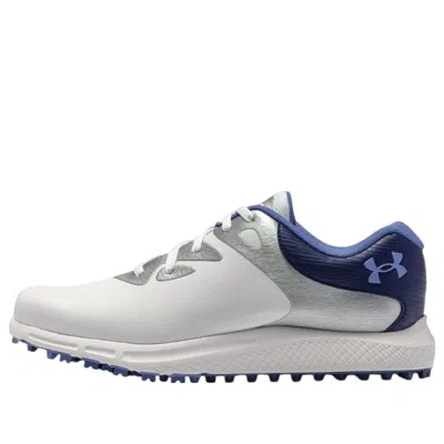 Under Armour (wmns)  Charged Breathe 2 Spikeless Golf 'white Purple' In Gray