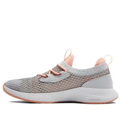Under Armour (wmns)  Charged Breathe Smrzd 'halo Grey Peach' In Gray