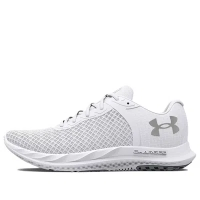 Under Armour (wmns)  Charged Breeze 'white Metallic Silver' In Gray