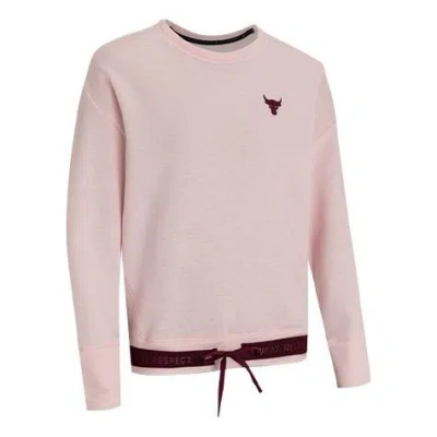Under Armour (wmns)  Charged Round-neck Sports Swea Pink