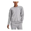 Under Armour (wmns)  Essential Fleece Crew Sweatshirt 'grey' In Gray