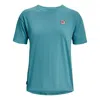 Under Armour (wmns)  Heavyweight Graphic T-shirt 'teal' In Blue