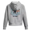 Under Armour (wmns)  Heavyweight Terry Rose Hoodie 'grey' In Gray