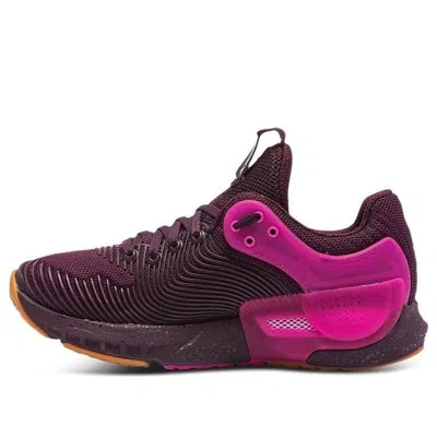 Under Armour (wmns)  Hovr Apex 2 Gloss 'purple Pink Gum' In Burgundy