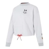 Under Armour (wmns)  Lunar New Year Terry Fleece Crew Sweatshirt 'grey Black' In Gray