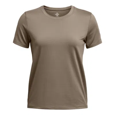 Under Armour (wmns)  Meridian T-shirt 'taupe Dusk' In Brown
