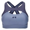 Under Armour (wmns)  Mid Crossback Harness Sports Bra 'purple' In Blue