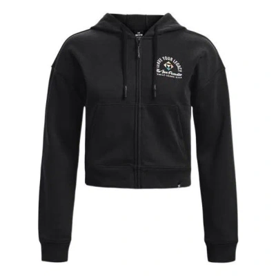 Under Armour (wmns)  Project Rock Heavyweight Terry Family Full-zip Jacket 'black'
