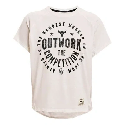 Under Armour (wmns)  Project Rock Outwork Printing White
