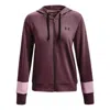 Under Armour (wmns)  Rival Terry Jacket 'burgundy' In Purple