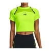 Under Armour (wmns)  Run Anywhere Crop T-shirt 'neon Yellow'