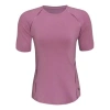 Under Armour (wmns)  Rush Casual Breathable Training Sports Short Sleeve Pink Red In Purple