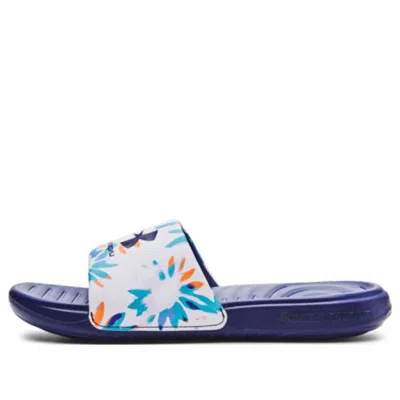 Under Armour (wmns)  Ua Ansa Graphic Slide 'floral In Blue