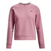 Under Armour (wmns)  Unstoppable Fleece Crew Neck 'pink'