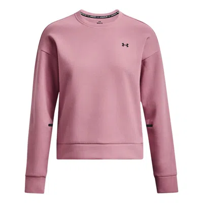 Under Armour (wmns)  Unstoppable Fleece Crew Neck 'pink'