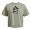Under Armour (wmns)  X Lunar New Year Curry Graphic T-shirt 'green'