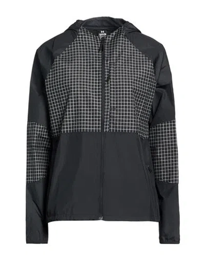 Under Armour Woman Jacket Black Size L Polyester